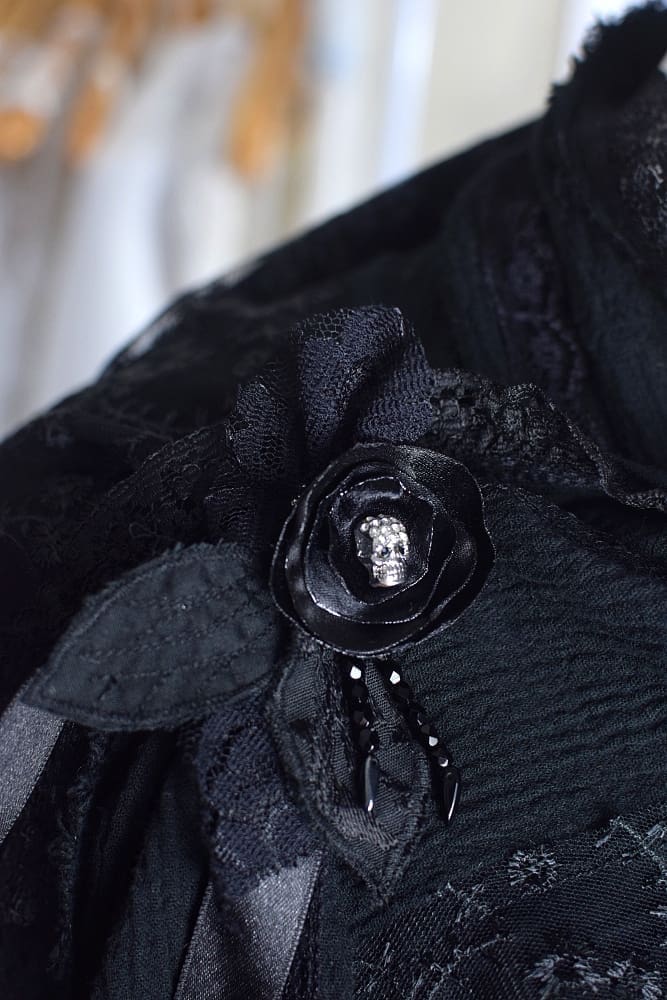 Black pashmina wrap - Image 2